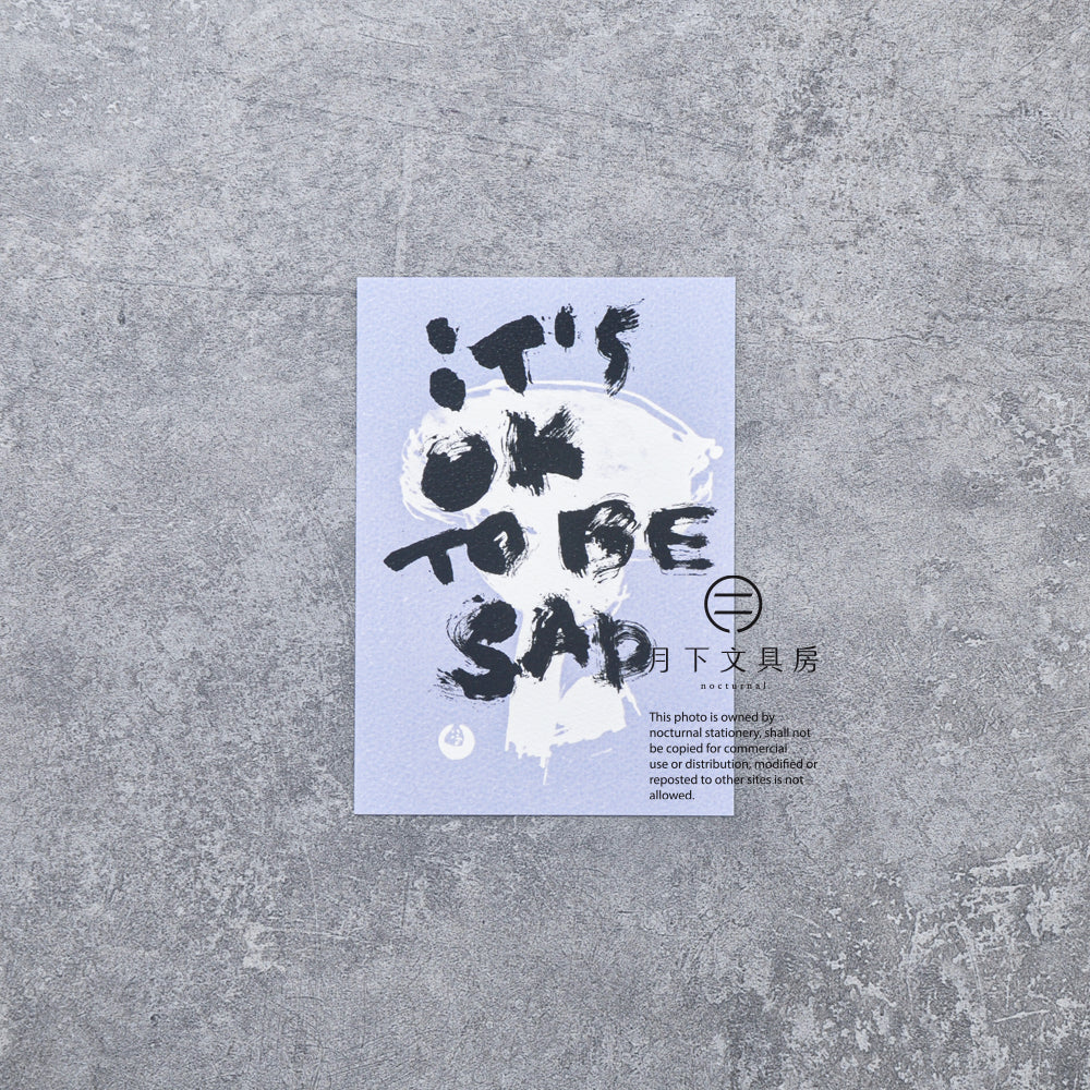 S-480 | 八八木 HOW are you 明信片 (IT'S OK TO BE SAD)