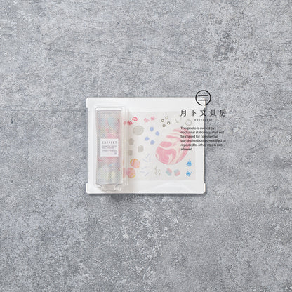 S-486 | HITOTOKI COFFRET Roll 捲裝貼紙 (淡紫)