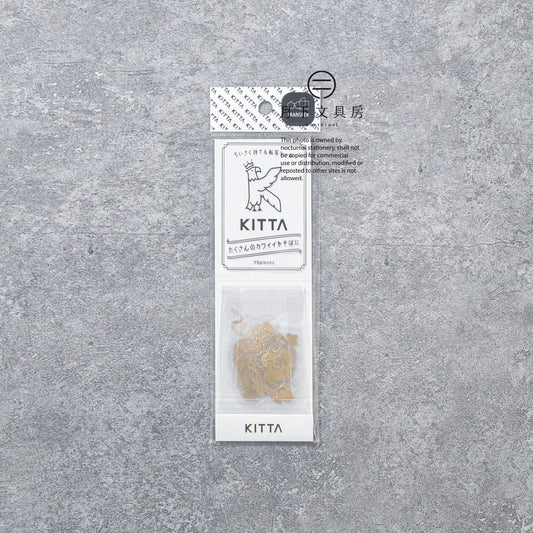 S-492 | KITTA FLAKE 隨身移印貼 (哼歌)