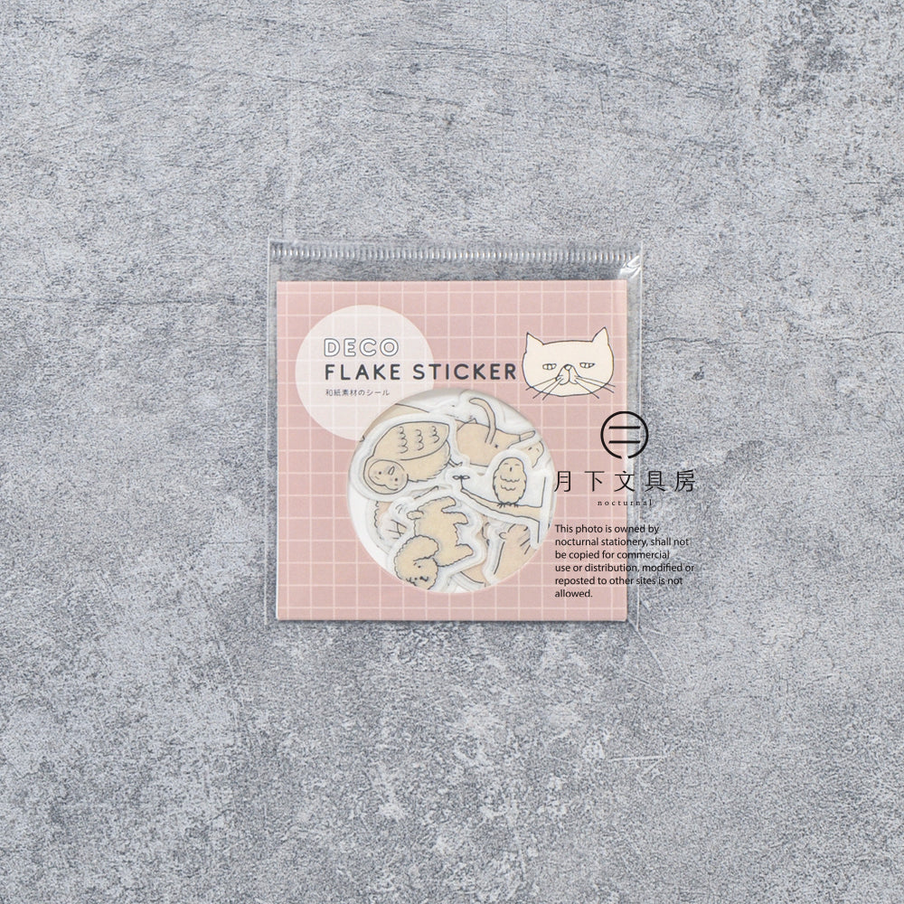 S-499 | EL COMMUN DECO FLAKE STICKER 和紙貼紙