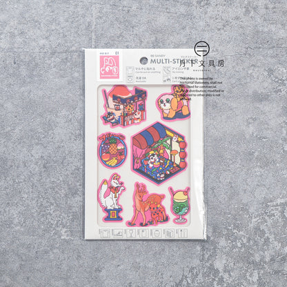 S-505 | SANBY MULTI-STICKER 多功能貼紙 (中村杏子)