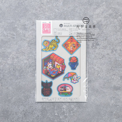 S-505 | SANBY MULTI-STICKER 多功能貼紙 (中村杏子)