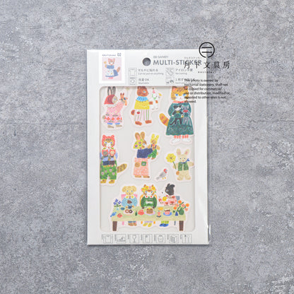 S-506 | SANBY MULTI-STICKER 多功能貼紙 (布川愛子)