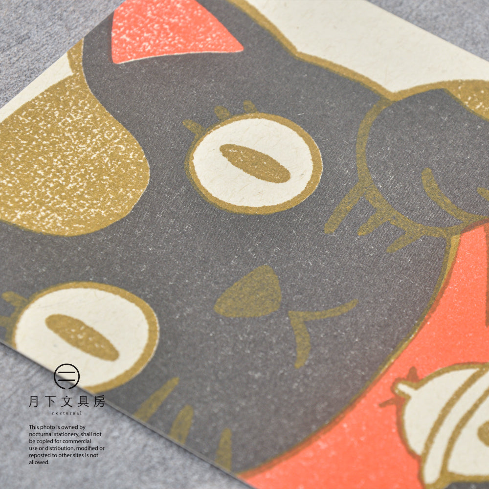 S-520 | ACTIVE CORPORATION x 梅屋 名信片 (招財貓)