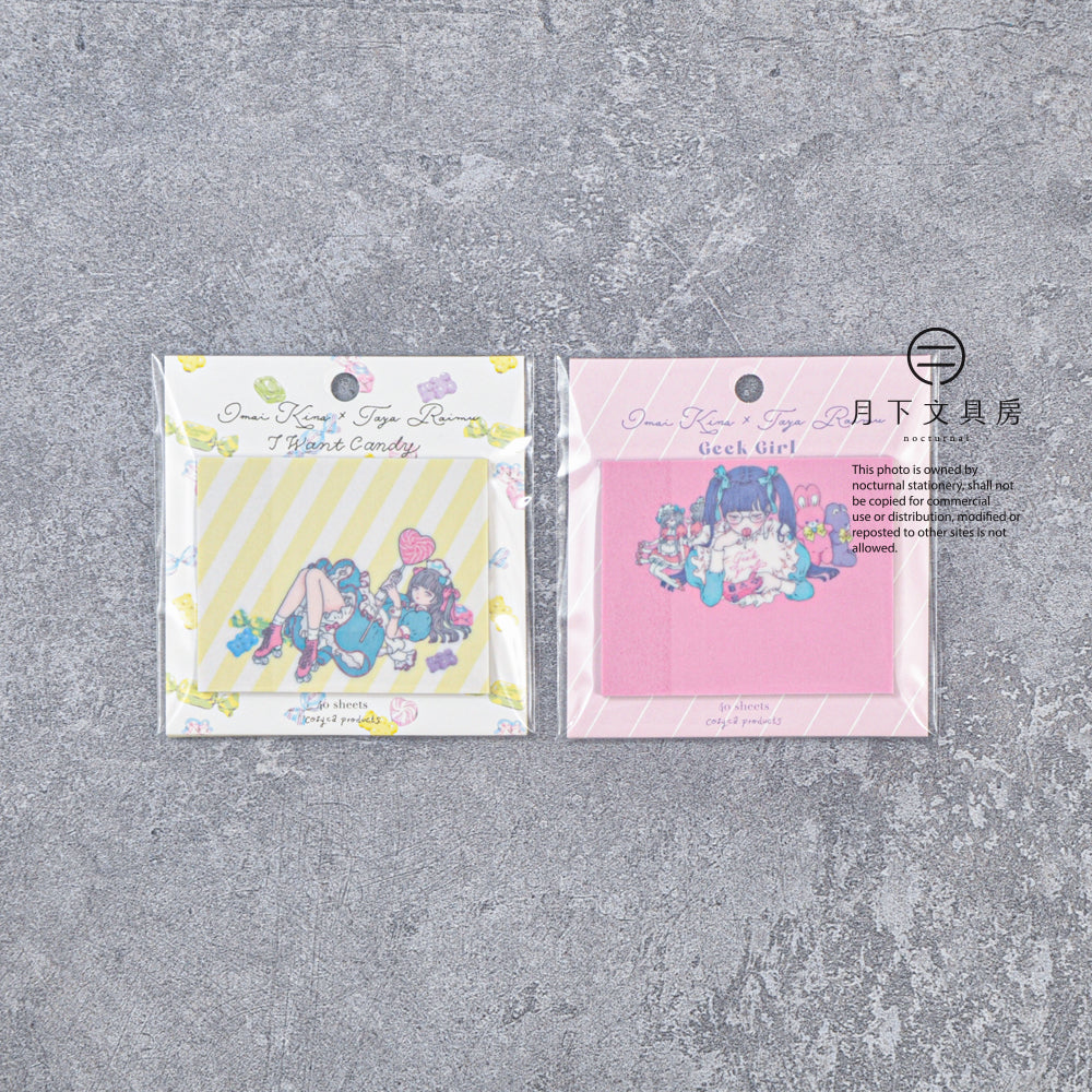 T-668 | 表現社 x 今井KIRA x 多屋來夢 便利貼