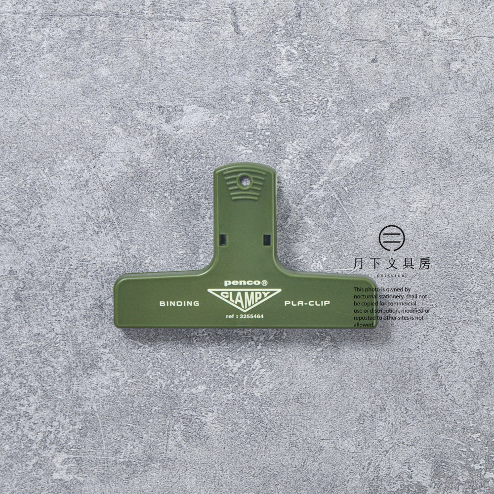 T-708 | HIGHTIDE penco CLAMPY 塑膠夾子 (軍綠)