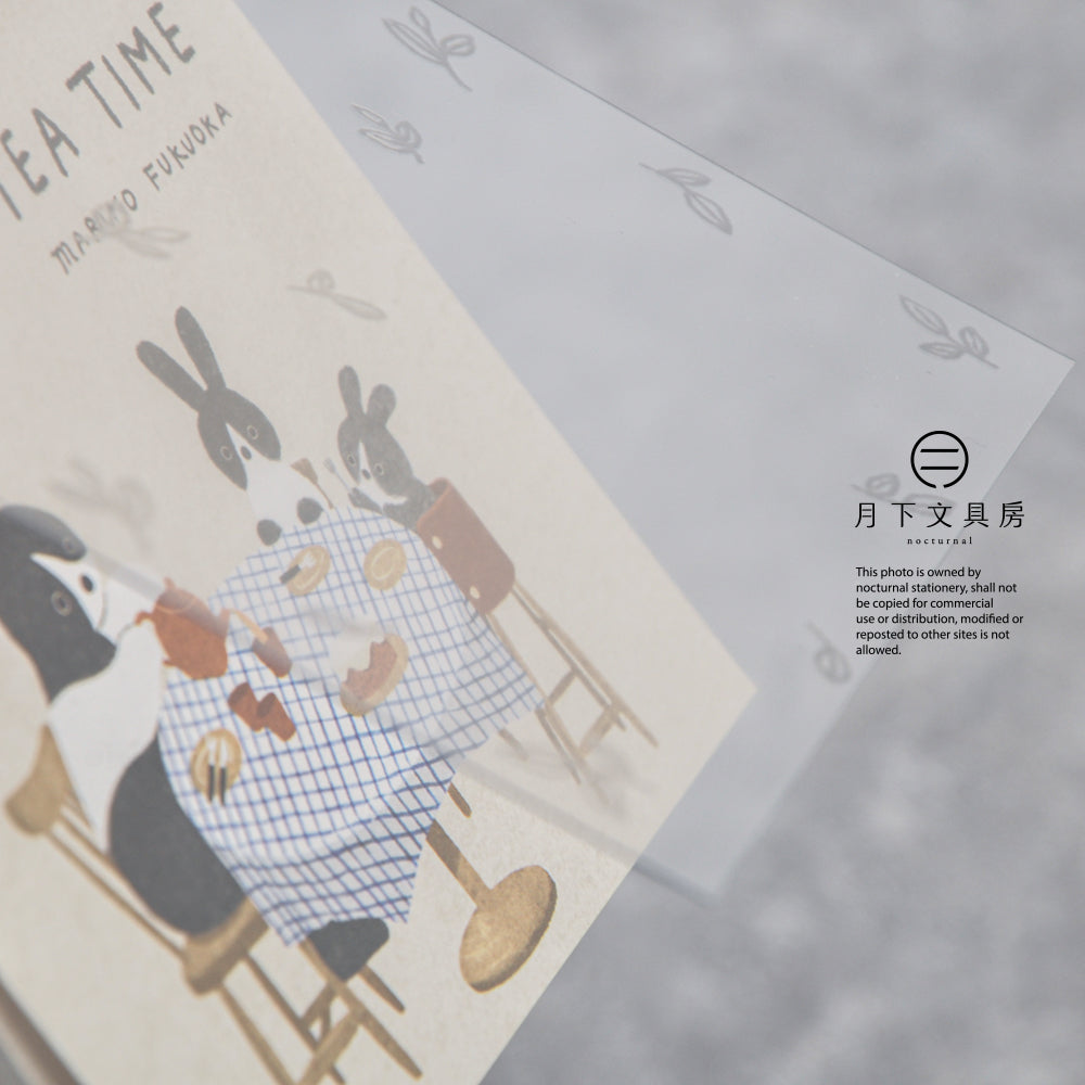 T-723 | 表現社 x 福岡麻利子 特厚便條本 (TEA TIME)