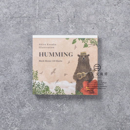 T-726 | 表現社 x 日下明 特厚便條本 (HUMMING)