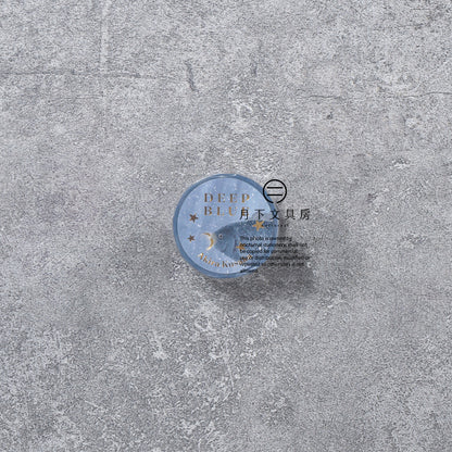 T-735 | 表現社 x 日下明 金箔紙膠帶 (DEEP BLUE)