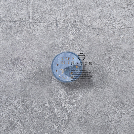 T-735 | 表現社 x 日下明 金箔紙膠帶 (DEEP BLUE)