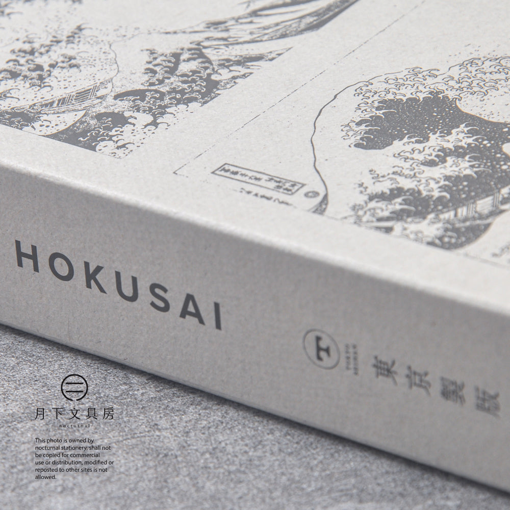 T-746 | 東京製版 Rubber Stamp Collection 橡皮印章組 (葛飾北齋．富嶽三十六景 神奈川沖浪裏)