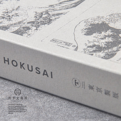 T-746 | 東京製版 Rubber Stamp Collection 橡皮印章組 (葛飾北齋．富嶽三十六景 神奈川沖浪裏)