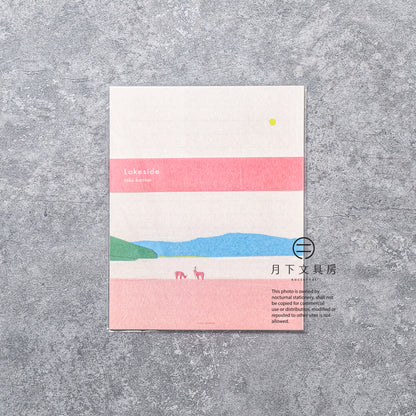T-749 | 表現社 x 坂内拓 信紙套裝 (Lakeside)