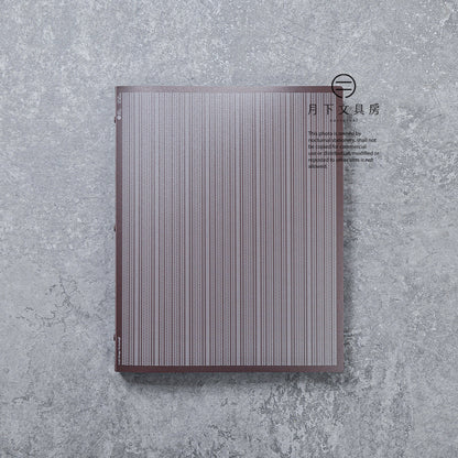 T-766 | CRAFT DESIGN TECHNOLOGY A4 30孔活頁文件夾 (深啡)