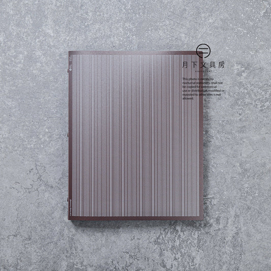 T-766 | CRAFT DESIGN TECHNOLOGY A4 30孔活頁文件夾 (深啡)