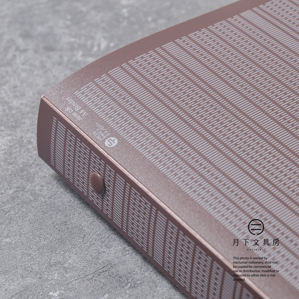 T-766 | CRAFT DESIGN TECHNOLOGY A4 30孔活頁文件夾 (深啡)