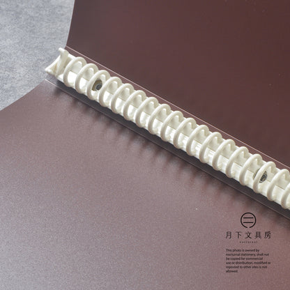 T-766 | CRAFT DESIGN TECHNOLOGY A4 30孔活頁文件夾 (深啡)