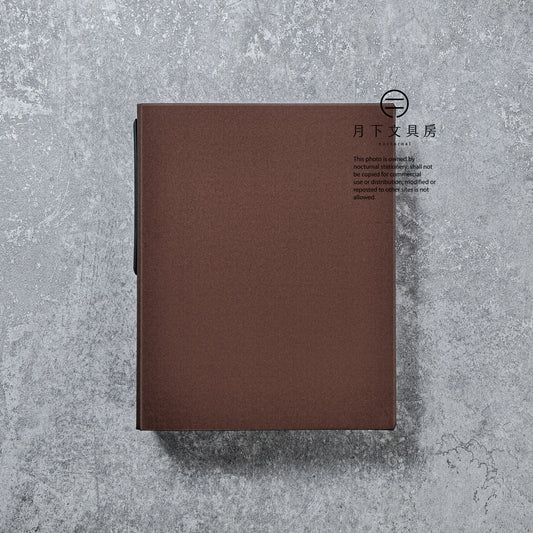 T-773 | CRAFT DESIGN TECHNOLOGY 雙孔文件夾 (深啡)