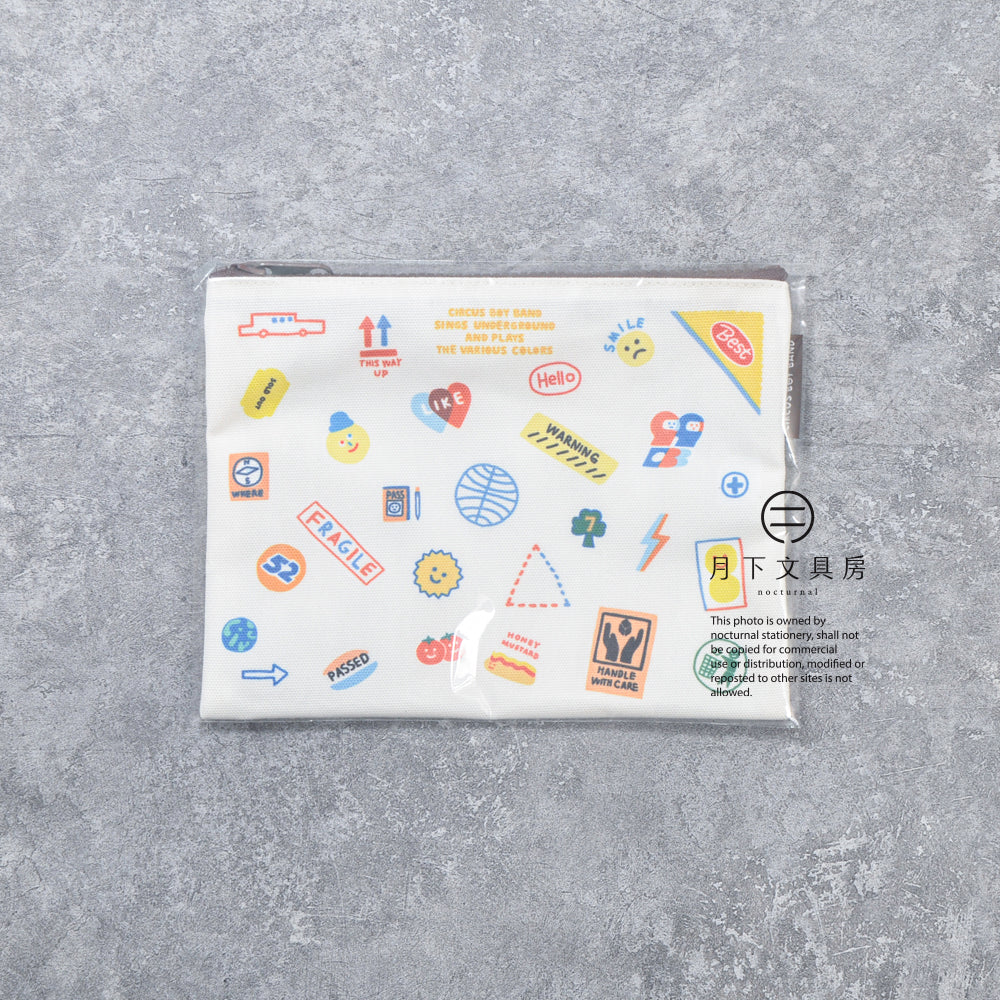 T-795 | CIRCUS BOY BAND 收納包 (Sticker boy)
