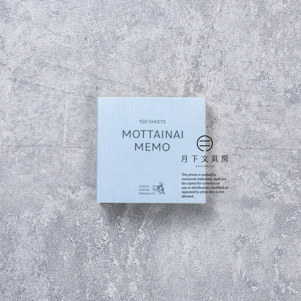 T-819 | TAKEO MOTTAINAI MEMO 花紋便條紙 25