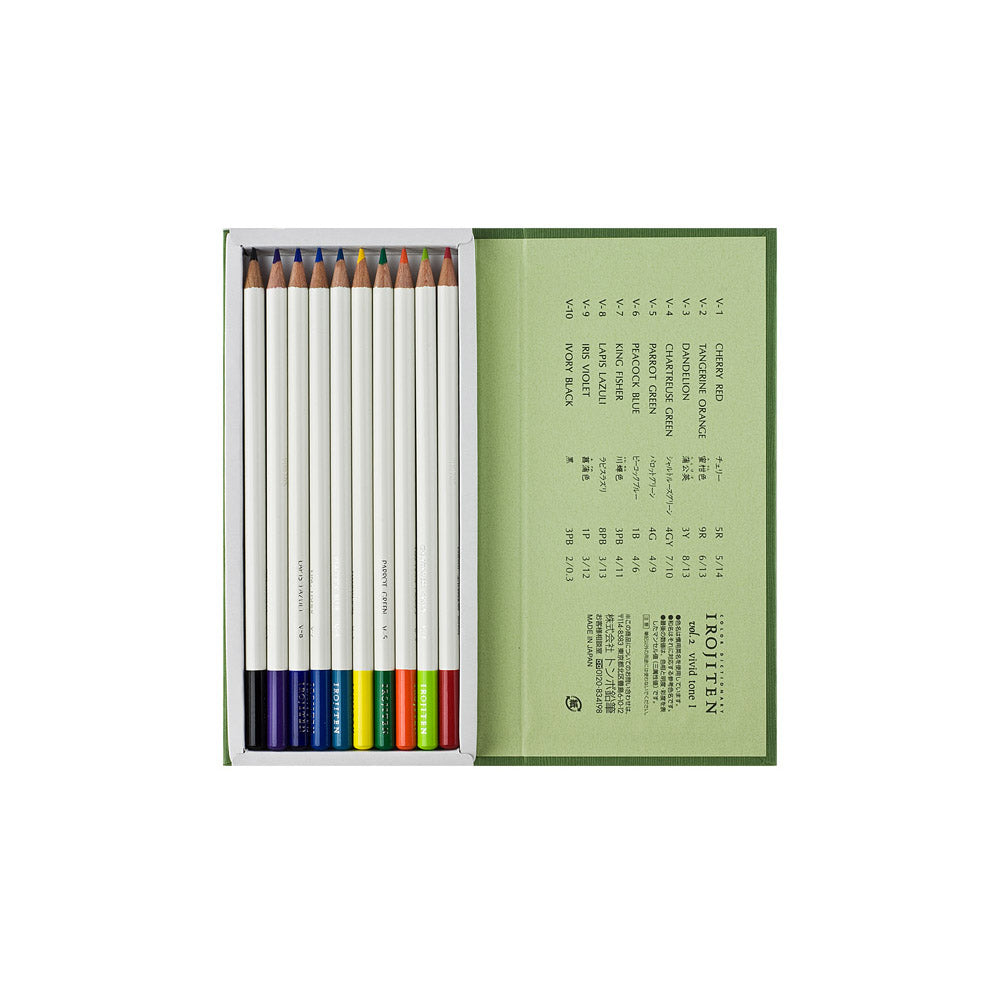 月下文具房- TOMBOW IROJITEN色辭典木顏色第1集